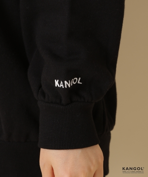KANGOL（カンゴール）の「カンゴールBIGウラケプルオーバー 855026（スウェット・レディース・ホワイト/ブラック/ベージュ/パープル・FREE）」の13枚目の写真