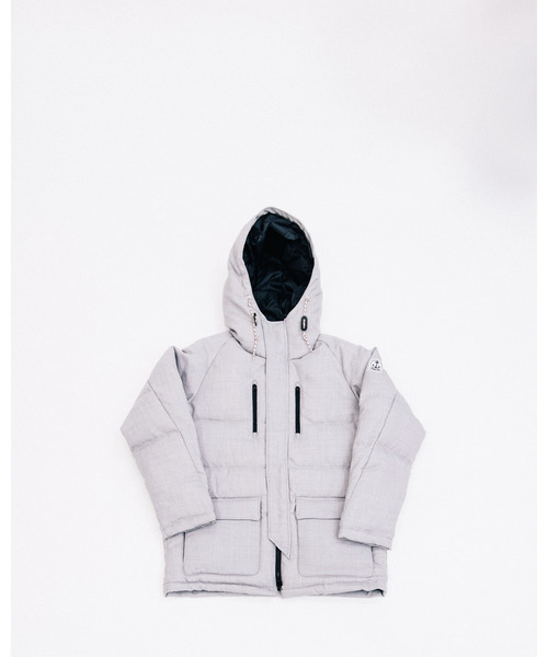 FIDELITY(フェデリティー)の「【FIDELITY】フィデリティ SOLID DOWN DECK PARKA ソリッド ダウン デッキ パーカ(ダウンジャケット/コート)」|ライトグレー