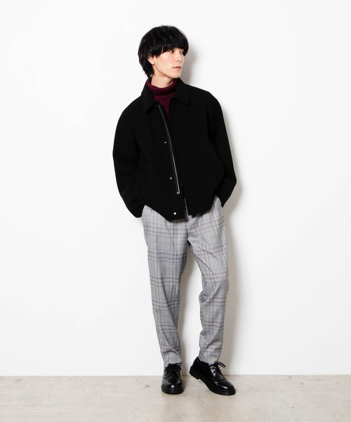 WEGO（ウィゴー）の「WEGO/クラシックチェックペグトップスラックス（スラックス・メンズ・ブラウン系その他2/グレー系その他2/ブラウン系その他3・SMALL/MEDIUM/LARGE）」の17枚目の写真