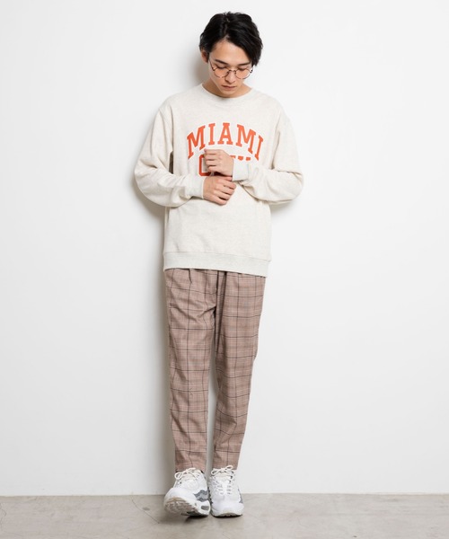 WEGO（ウィゴー）の「WEGO/クラシックチェックペグトップスラックス（スラックス・メンズ・ブラウン系その他2/グレー系その他2/ブラウン系その他3・SMALL/MEDIUM/LARGE）」の20枚目の写真