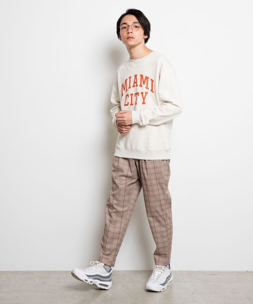 WEGO（ウィゴー）の「WEGO/クラシックチェックペグトップスラックス（スラックス・メンズ・ブラウン系その他2/グレー系その他2/ブラウン系その他3・SMALL/MEDIUM/LARGE）」の18枚目の写真