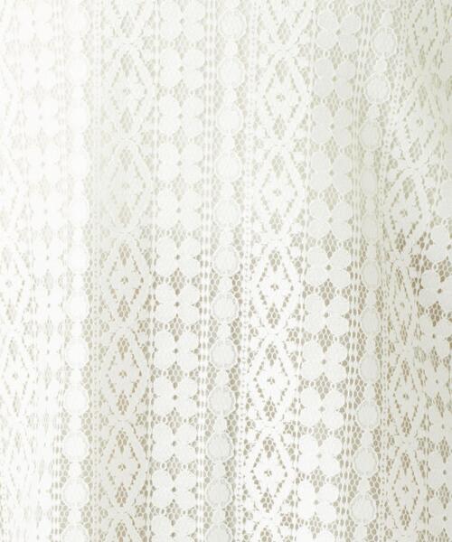 EMMEL REFINES（エメルリファインズ）の「FC レース スタンドブラウス（シャツ/ブラウス・レディース・オフホワイト/ブラック・FREE）」の7枚目の写真