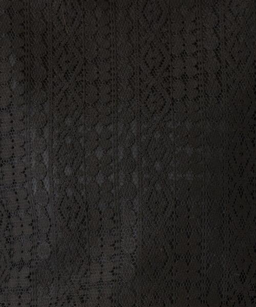 EMMEL REFINES（エメルリファインズ）の「FC レース スタンドブラウス（シャツ/ブラウス・レディース・オフホワイト/ブラック・FREE）」の5枚目の写真