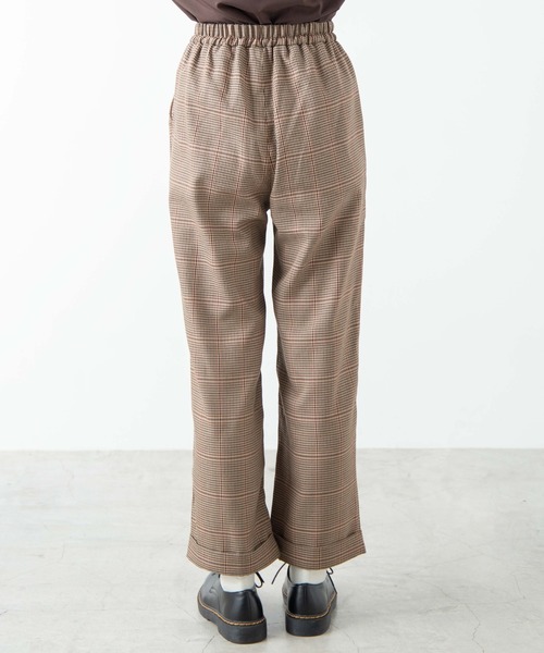 WEGO（ウィゴー）の「WEGO/チェックワイドペグパンツ（その他パンツ・レディース・グレー系その他2/ベージュ系その他2/グリーン系その他2・FREE）」の15枚目の写真