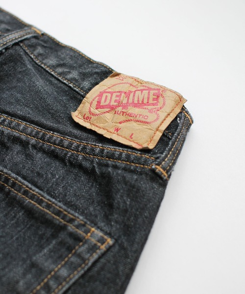 Denime(ドゥニーム)の「【MADE IN JAPAN】66 TYPE BLACK USED WASH W36 L34(デニムパンツ・メンズ・スミクロ・36inch)」の6枚目の写真