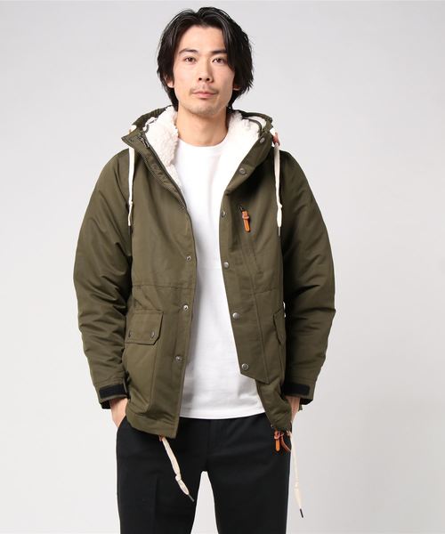 KMKM JOURNALSTANDARD タスランクロスベスト ARCADE（アーケード）の「タスランクロス 裏ボア ライナー脱着 3WAY