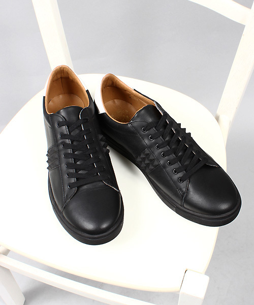 CAMINANDO（カミナンド）の「【CAMINANDO(カミナンド)】別注レザースニーカー/メキシコMADE（スニーカー・メンズ・ブラック/ホワイト・MEDIUM/SMALL/LARGE）」の9枚目の写真