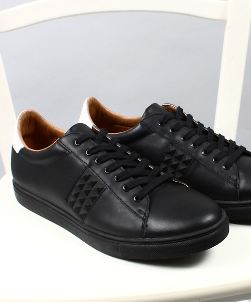 CAMINANDO（カミナンド）の「【CAMINANDO(カミナンド)】別注レザースニーカー/メキシコMADE（スニーカー・メンズ・ブラック/ホワイト・MEDIUM/SMALL/LARGE）」の7枚目の写真