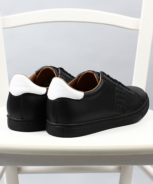 CAMINANDO（カミナンド）の「【CAMINANDO(カミナンド)】別注レザースニーカー/メキシコMADE（スニーカー・メンズ・ブラック/ホワイト・MEDIUM/SMALL/LARGE）」の6枚目の写真