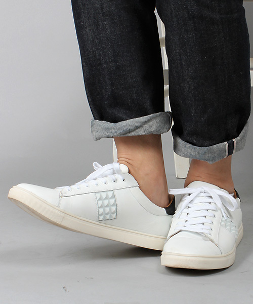 CAMINANDO（カミナンド）の「【CAMINANDO(カミナンド)】別注レザースニーカー/メキシコMADE（スニーカー・メンズ・ブラック/ホワイト・MEDIUM/SMALL/LARGE）」の11枚目の写真