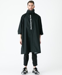djf8012　　ホワイトマウンテニアリング　レイン　ポンチョ　コート White Mountaineering RAIN PONCHO ホワイト マウンテニアリング