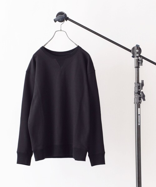 SHIPS any(シップス エニィ)の「SHIPS any :マルチファンクション ウラケスウェット/トレーナー(スウェット・メンズ・グレー/ブラック/ネイビー・SMALL/MEDIUM/LARGE/X-LARGE/X-SMALL)」の2枚目の写真