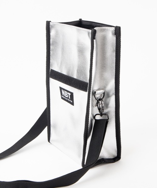 WEGO（ウィゴー）の「WEGO/ロールフラップロゴショルダーバッグ（ショルダーバッグ・レディース・シルバー/ブラック・FREE）」の14枚目の写真