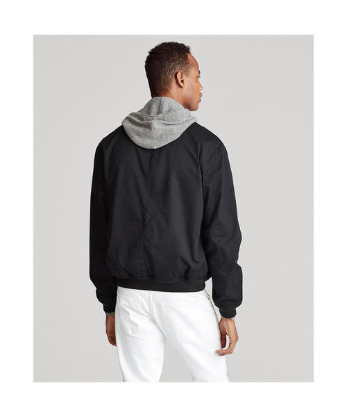 POLO RALPH LAUREN(ポロ ラルフ ローレン)の「コットン ツイル ジャケット(その他アウター・メンズ・ブラック系1・SMALL/LARGE/MEDIUM/X-SMALL/XX-LARGE/X-LARGE)」の2枚目の写真
