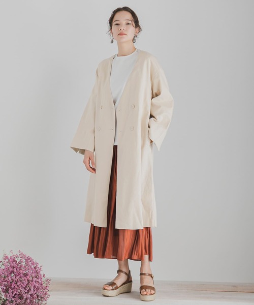 SENSE OF PLACE by URBAN RESEARCH ノーカラーコート コート