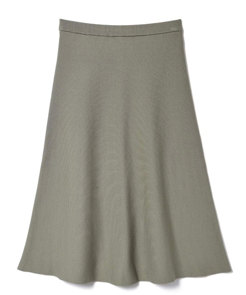 FLUID(フルイド)の「Fluid.(フルイド) WASHABLE HIGHSTRETCH HOLLOW YARN(スカート・レディース・ネイビー/カーキ・1/2)」の11枚目の写真