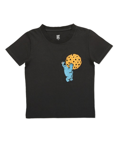 セール コラボレーションキッズtシャツ ビッグクッキー セサミストリート スミクロ Tシャツ カットソー Design Tshirts Store Graniph デザイン ティーシャツ ストア グラニフ のファッション通販 Zozotown