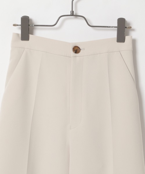 Heather（ヘザー）の「ホソミバミューダショートパンツ　887225（その他パンツ・レディース・ブラック/アイボリー・FREE）」の4枚目の写真