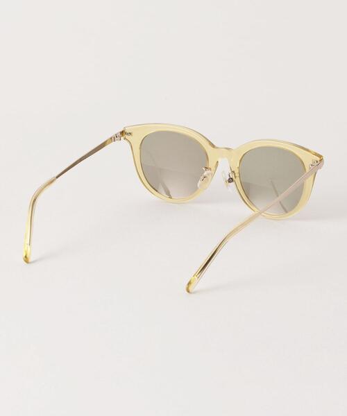 BEAUTY&YOUTH UNITED ARROWS（ビューティーアンドユースユナイテッドアローズ）の「BY クリアフレームサングラス ◆（サングラス・レディース・ブラウン/イエロー・FREE）」の4枚目の写真