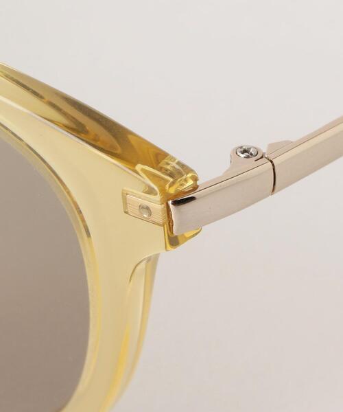 BEAUTY&YOUTH UNITED ARROWS（ビューティーアンドユースユナイテッドアローズ）の「BY クリアフレームサングラス ◆（サングラス・レディース・ブラウン/イエロー・FREE）」の7枚目の写真