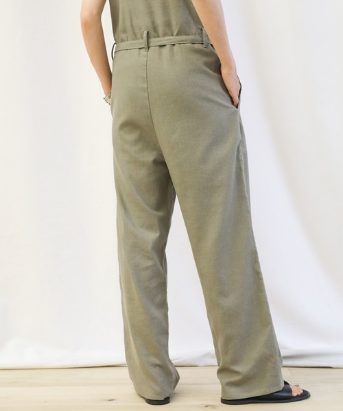 select MOCA（セレクトモカ）の「2020 SS フレンチスリーブジャンプスーツ（その他トップス・レディース・カーキオリーブ/キナリ・FREE）」の6枚目の写真