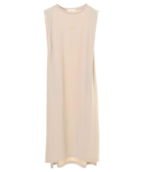 AMERICAN HOLIC（アメリカンホリック）の「バックドレープフレンチスリーブマキシワンピース　＊〇（ワンピース・レディース・ブラウン/ブルー/ベージュ/ブラック・M/L）」の10枚目の写真