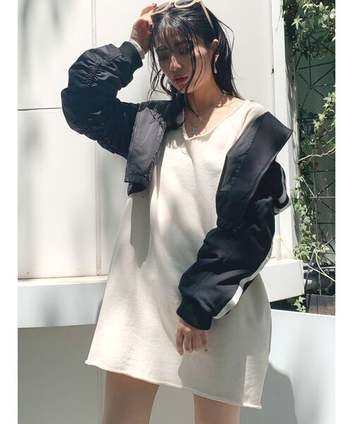 GYDA（ジェイダ）の「ラインショートブルゾン（ブルゾン）」 - WEAR