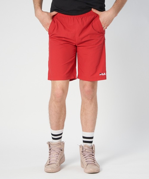 FILA(フィラ)の「【FILA/フィラ】メンズナイロンハーフパンツ / テープデザイン(その他パンツ・メンズ・ブラック/ネイビー/レッド・MEDIUM/LARGE/X-LARGE)」の7枚目の写真