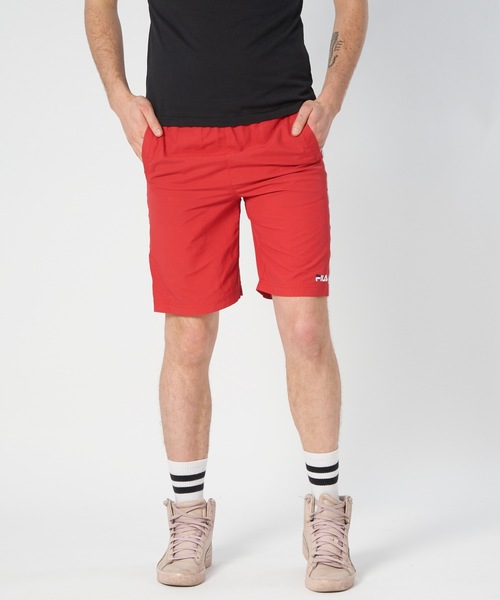 FILA(フィラ)の「【FILA/フィラ】メンズナイロンハーフパンツ / テープデザイン(その他パンツ・メンズ・ブラック/ネイビー/レッド・MEDIUM/LARGE/X-LARGE)」の17枚目の写真