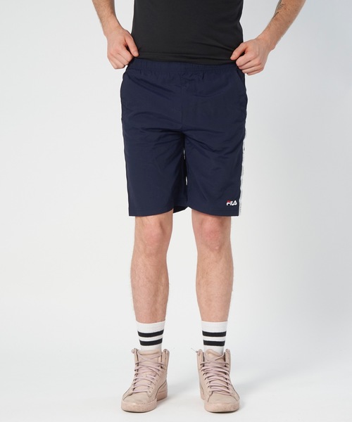 FILA(フィラ)の「【FILA/フィラ】メンズナイロンハーフパンツ / テープデザイン(その他パンツ・メンズ・ブラック/ネイビー/レッド・MEDIUM/LARGE/X-LARGE)」の15枚目の写真