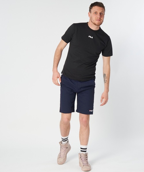 FILA(フィラ)の「【FILA/フィラ】メンズナイロンハーフパンツ / テープデザイン(その他パンツ・メンズ・ブラック/ネイビー/レッド・MEDIUM/LARGE/X-LARGE)」の6枚目の写真