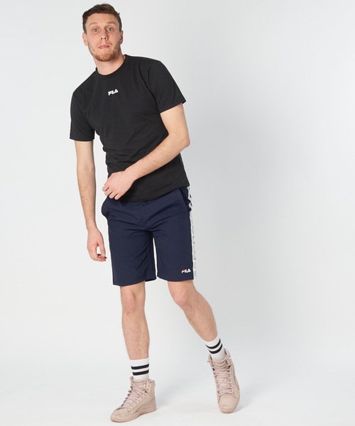 FILA(フィラ)の「【FILA/フィラ】メンズナイロンハーフパンツ / テープデザイン(その他パンツ・メンズ・ブラック/ネイビー/レッド・MEDIUM/LARGE/X-LARGE)」の11枚目の写真