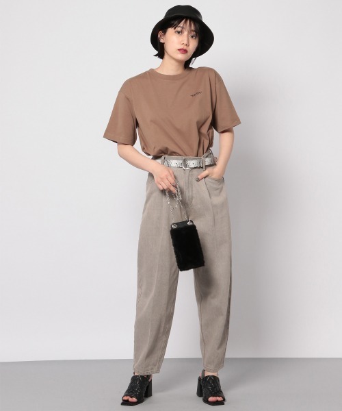 PAGEBOY（ページボーイ）の「バックロゴTシャツ（Tシャツ/カットソー・レディース・ブラック/ブラウン/オフホワイト・FREE）」の19枚目の写真