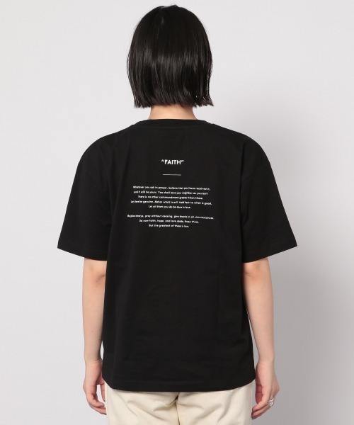 PAGEBOY（ページボーイ）の「バックロゴTシャツ（Tシャツ/カットソー・レディース・ブラック/ブラウン/オフホワイト・FREE）」の13枚目の写真