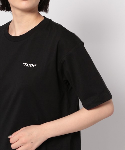 PAGEBOY（ページボーイ）の「バックロゴTシャツ（Tシャツ/カットソー・レディース・ブラック/ブラウン/オフホワイト・FREE）」の5枚目の写真