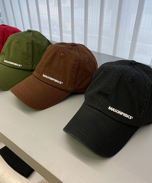 ONE_BM_VOJ様リクエスト商品 MASONPRINCE CAP MASONPRINCE キャップ 帽子 ダメージ＆汚れ加工 ベースボール