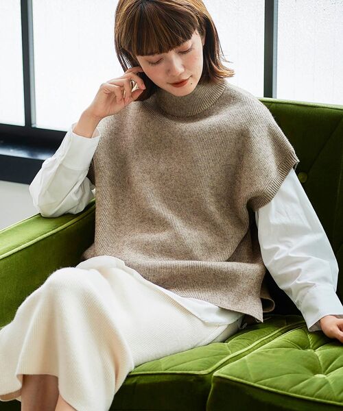 セール シャツレイヤードニットベスト ニット セーター Le Coeur Blanc ルクールブラン のファッション通販 Zozotown