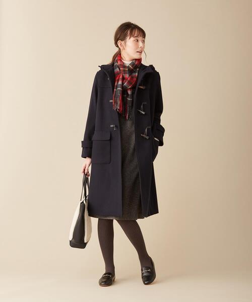 J.PRESS(ジェイプレス)の「【新色追加】ウールを含まないPRINCE タートルネック ニット(ニット/セーター・レディース・シルバー系/スモーキーグリーン系/ふじ色系・T13/T15)」の8枚目の写真