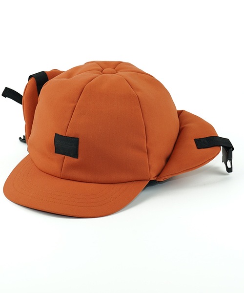 MIGHTY SHINE フライトキャップ オレンジ Mighty Shine（マイティシャイン）の「AIRY PADDING CAP
