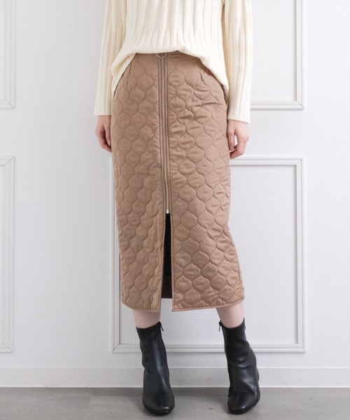 セール フロントジップキルトスカート スカート Clear クリア のファッション通販 Zozotown