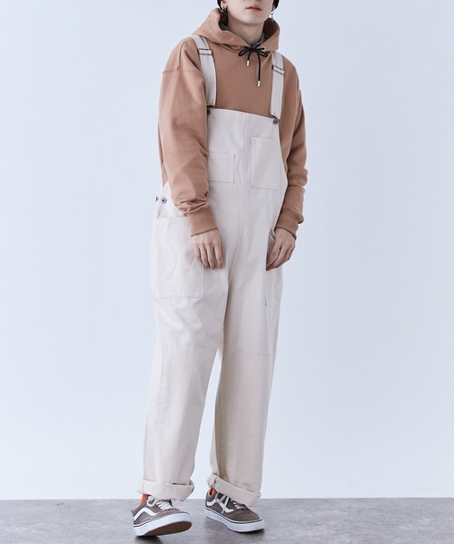 セール】【SPOC STORE】ワイドオーバーオール（サロペット