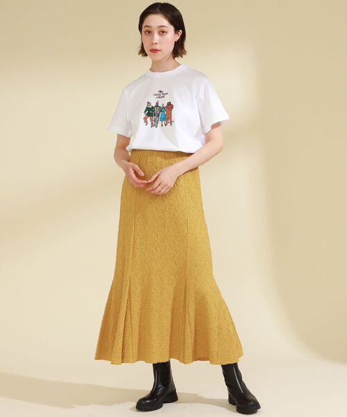 Ray BEAMS（レイビームス）の「NAIJEL GRAPH × Ray BEAMS / 別注 Friends Tシャツ▲（Tシャツ/カットソー・レディース・ホワイト・ONE SIZE）」の7枚目の写真
