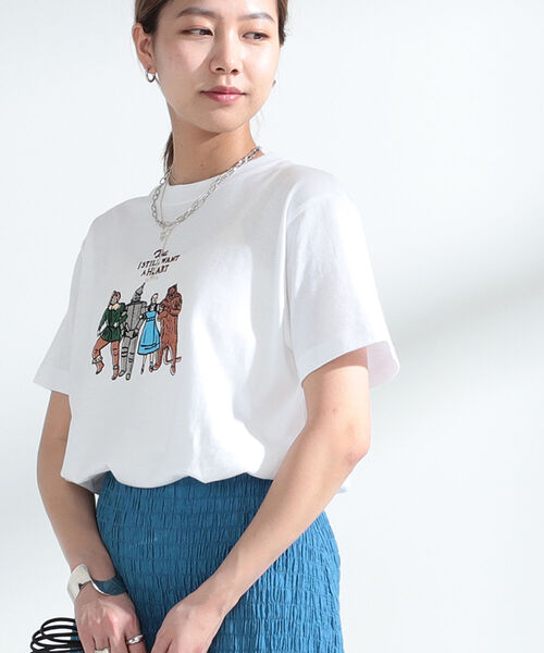 Ray BEAMS（レイビームス）の「NAIJEL GRAPH × Ray BEAMS / 別注 Friends Tシャツ▲（Tシャツ/カットソー・レディース・ホワイト・ONE SIZE）」の10枚目の写真