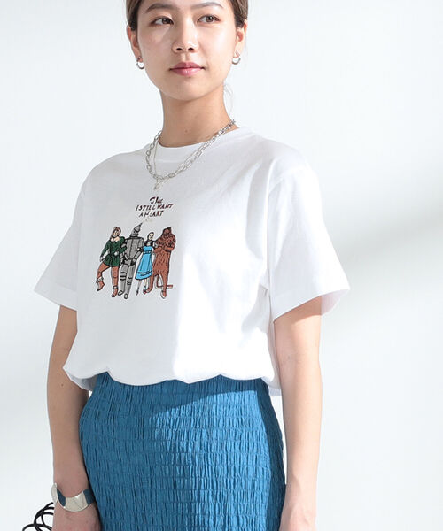 Ray BEAMS（レイビームス）の「NAIJEL GRAPH × Ray BEAMS / 別注 Friends Tシャツ▲（Tシャツ/カットソー・レディース・ホワイト・ONE SIZE）」の12枚目の写真