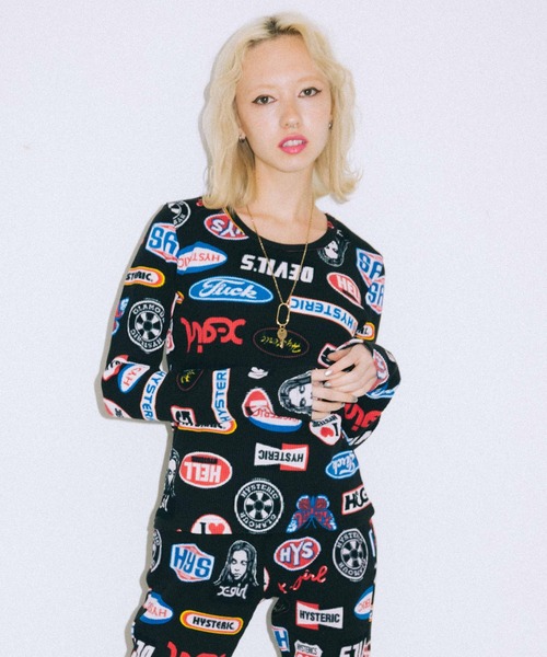 X-girl（エックスガール）｜「Glamour Hysteric」に該当する