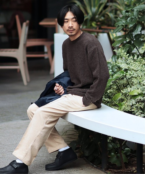 JOURNAL STANDARD（ジャーナルスタンダード）の「【YAK WOOL BLEND】クルーネックニット（ニット/セーター・メンズ・ブラウン/ベージュ系その他/オレンジ/ベージュ・SMALL/MEDIUM/LARGE）」の18枚目の写真