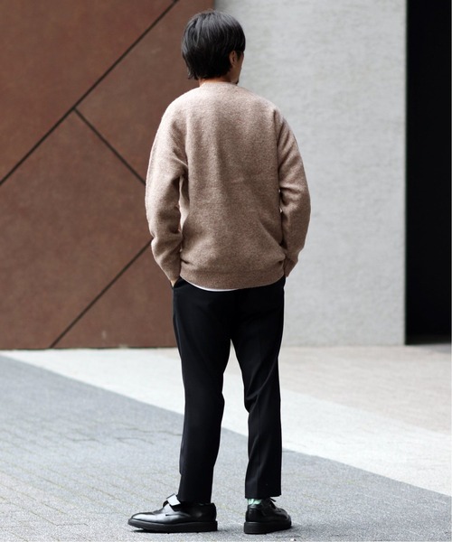セール】【YAK WOOL BLEND】クルーネックニット（ニット