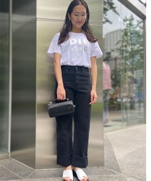 DIESEL | DIESEL SS21 レディース ストレート ブラックデニム　(デニムパンツ)