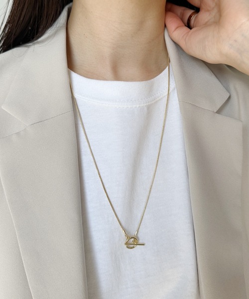 CLEA(クレア)の「2WAYスネークチェーンロングネックレス(ネックレス・レディース・シルバー/ゴールド・FREE)」の19枚目の写真