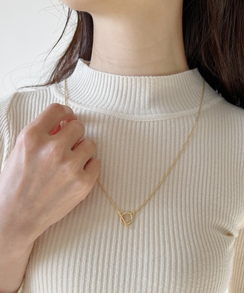 CLEA(クレア)の「2WAYスネークチェーンロングネックレス(ネックレス・レディース・シルバー/ゴールド・FREE)」の3枚目の写真